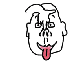 Who is he of a foolish face? sticker #12673081