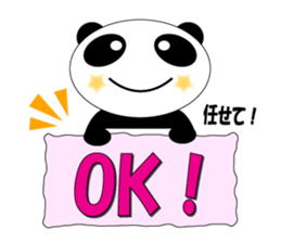 Pandaman daily conversation sticker #12673088