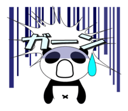 Pandaman daily conversation sticker #12673101