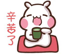 ChiBi Rabbit HappyLife2 sticker #12673414