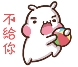 ChiBi Rabbit HappyLife2 sticker #12673436