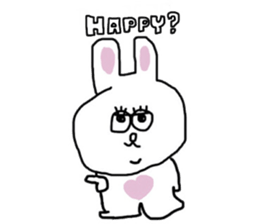 rabbit and zoo sticker #12674151