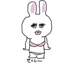 rabbit and zoo sticker #12674153