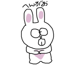 rabbit and zoo sticker #12674179