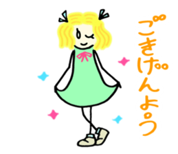 Kawaii Witch Girl ZOEL sticker #12674195