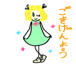 Kawaii Witch Girl ZOEL sticker #12674195