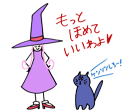 Kawaii Witch Girl ZOEL sticker #12674208