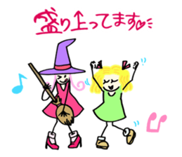 Kawaii Witch Girl ZOEL sticker #12674222