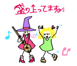 Kawaii Witch Girl ZOEL sticker #12674222