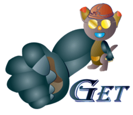 New species Garoobear sticker #12674375