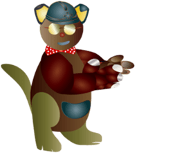 New species Garoobear sticker #12674382