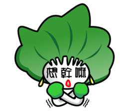 WOW! Come to eat Fresh Vegetables sticker #12674624