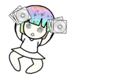idol otaku-chan5 -Animated- sticker #12675823