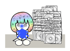 idol otaku-chan5 -Animated- sticker #12675837