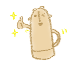 warmly haniwa (clay figure) sticker #12675996