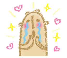 warmly haniwa (clay figure) sticker #12676004