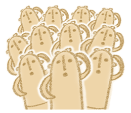 warmly haniwa (clay figure) sticker #12676013