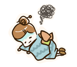 A kimono, sticker 3 sticker #12676018