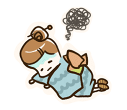 A kimono, sticker 3 sticker #12676018