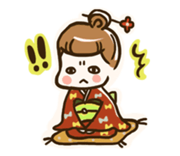 A kimono, sticker 3 sticker #12676021