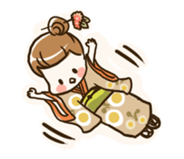A kimono, sticker 3 sticker #12676035