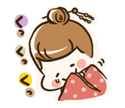 A kimono, sticker 3 sticker #12676037