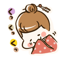 A kimono, sticker 3 sticker #12676037