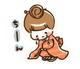 A kimono, sticker 3 sticker #12676044