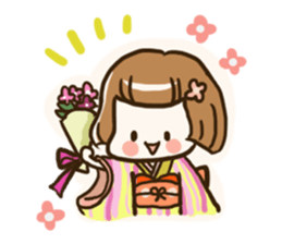 A kimono, sticker 3 sticker #12676047