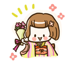 A kimono, sticker 3 sticker #12676047