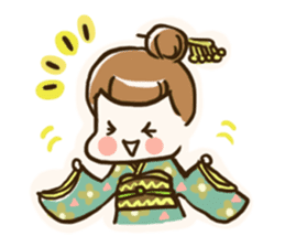 A kimono, sticker 3 sticker #12676048