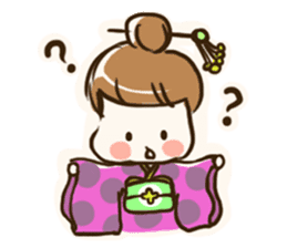 A kimono, sticker 3 sticker #12676051