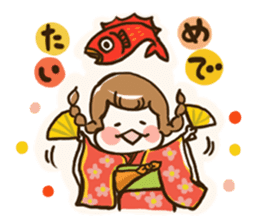 A kimono, sticker 3 sticker #12676053