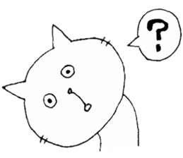 talking funny cats 1 sticker #12676424