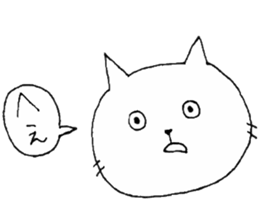 talking funny cats 1 sticker #12676425