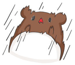 Small hamster Apollo sticker #12676899