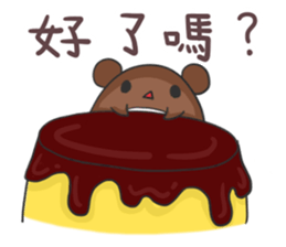 Small hamster Apollo sticker #12676919