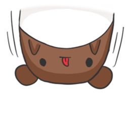Small hamster Apollo sticker #12676923