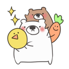 Sticker of the bear and his friends sticker #12676965