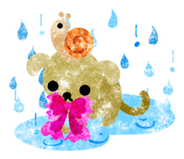 Sticker of pretty cute dogs sticker #12677183