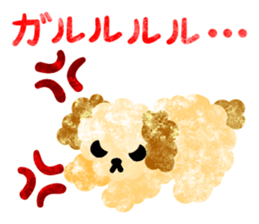 Sticker of pretty cute dogs sticker #12677189