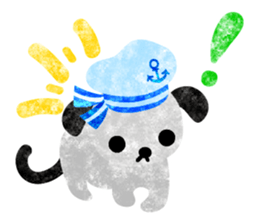 Sticker of pretty cute dogs sticker #12677190