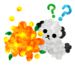 Sticker of pretty cute dogs sticker #12677202