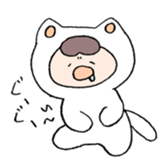 neko no kigurumi to neko sticker #12678174