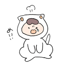 neko no kigurumi to neko sticker #12678185