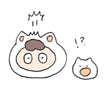 neko no kigurumi to neko sticker #12678189