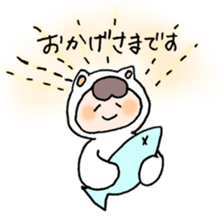 neko no kigurumi to neko sticker #12678199