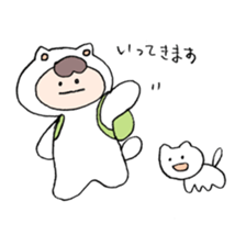 neko no kigurumi to neko sticker #12678203