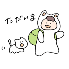 neko no kigurumi to neko sticker #12678204