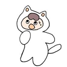 neko no kigurumi to neko sticker #12678205